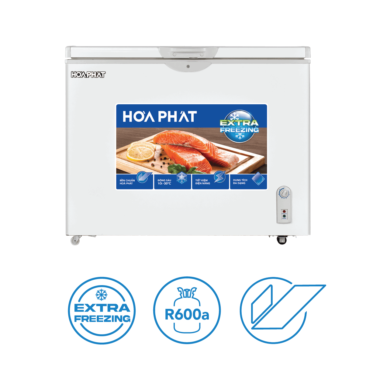 Tủ bảo quản 1 ngăn Hòa Phát 252L HPF-AD6252x